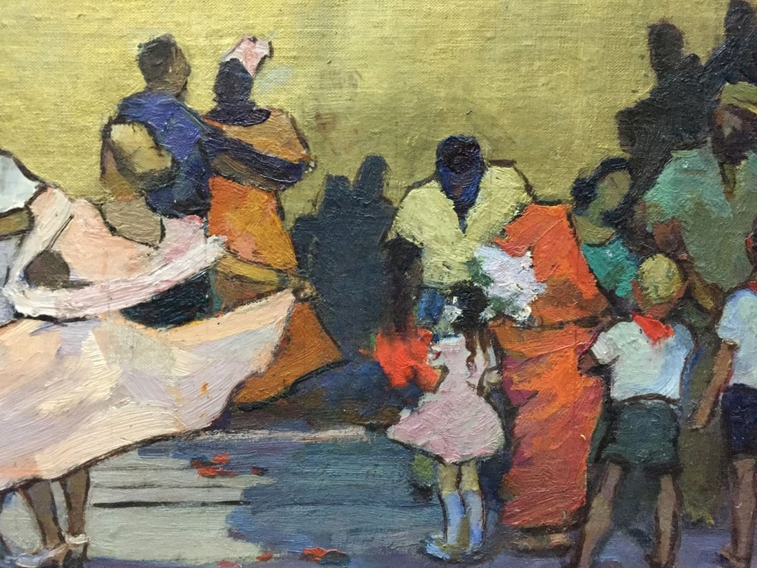 Oil painting Ball Konstantin Ivanovich Pokulity - 4