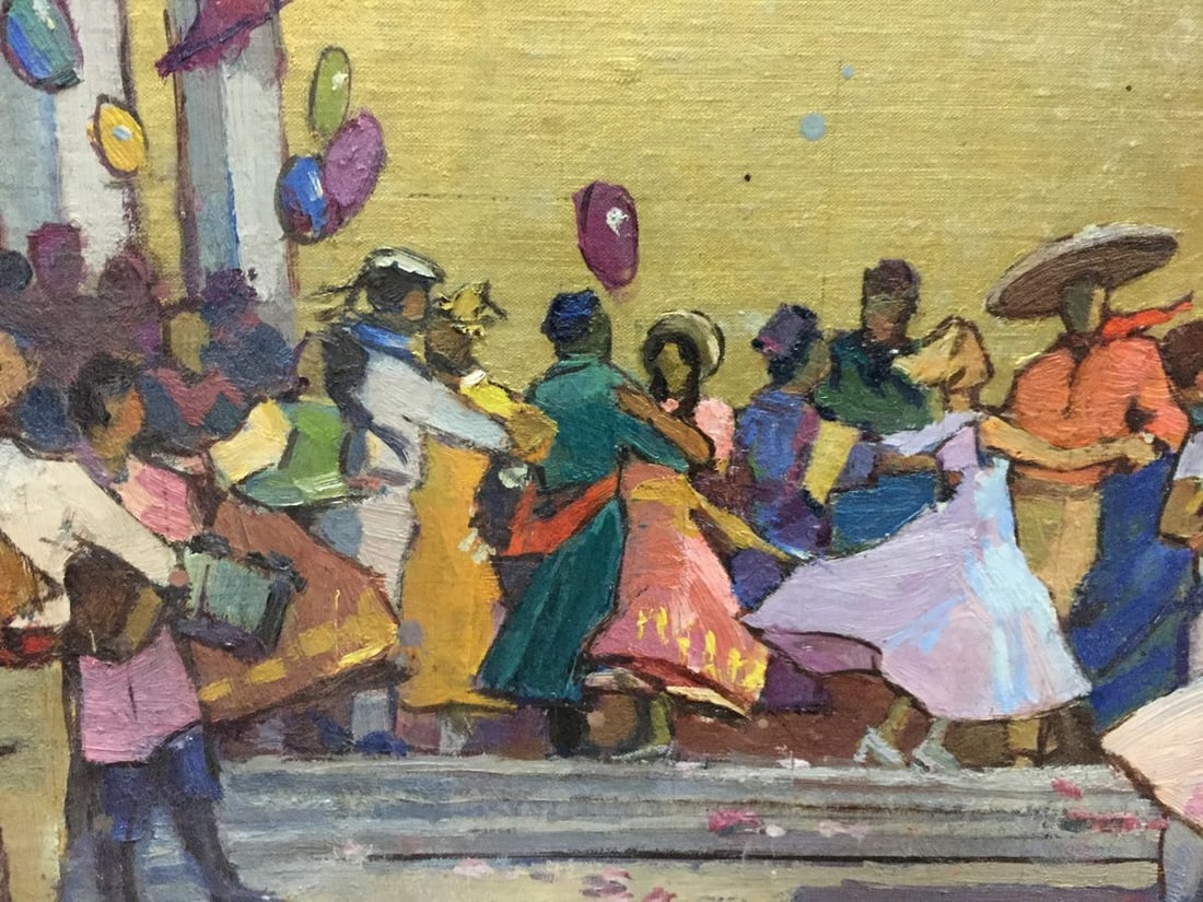 Oil painting Ball Konstantin Ivanovich Pokulity - 7