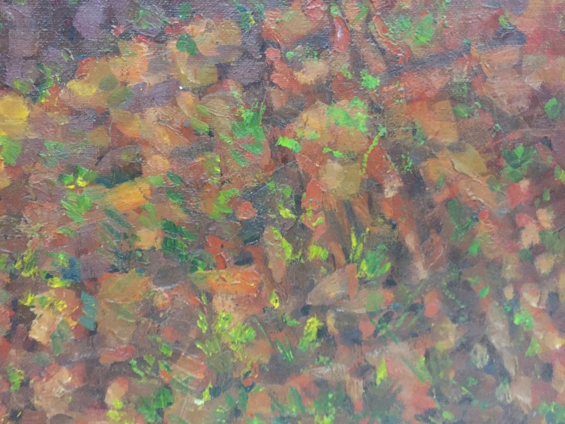 Oil painting On the ground Brusentsov Gennady Yakovlevich - 8