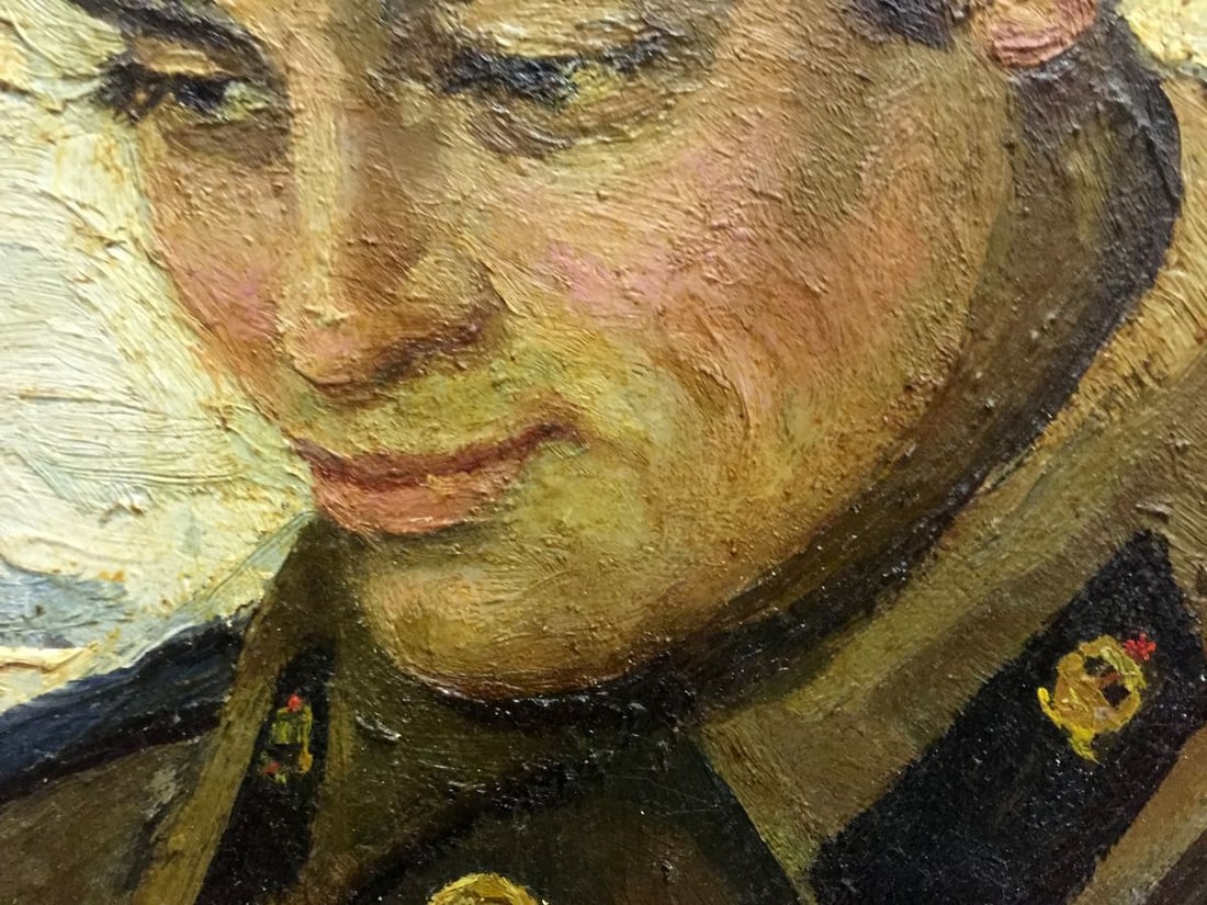 Oil painting Return of the soldier to his homeland Yanchak Elena Vatslavovna - 5
