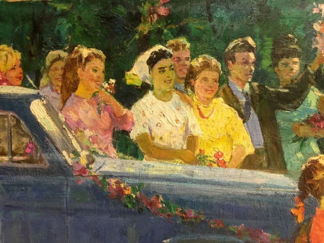 Oil painting Wedding Khitrova Tamara Aleksandrovna - 2