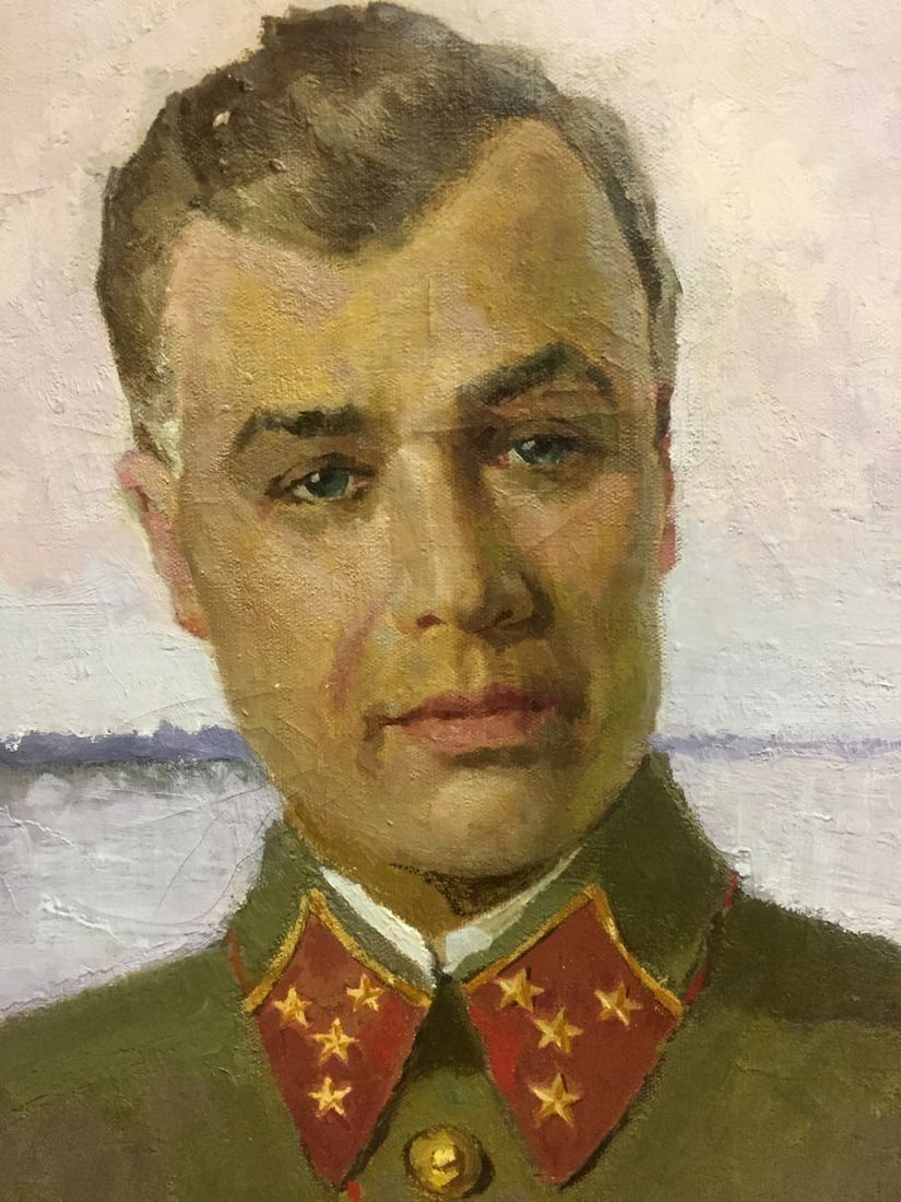Oil painting Portrait of Kirponos M. Shirokov Anatoly Georgievich - 2