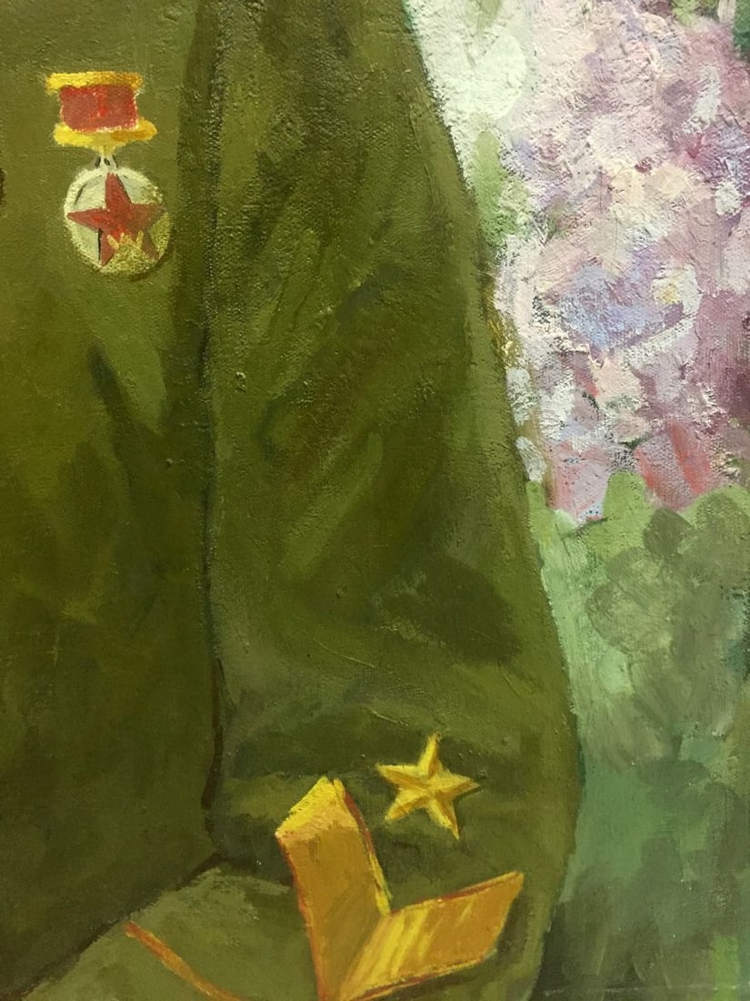 Oil painting Portrait of Kirponos M. Shirokov Anatoly Georgievich - 7