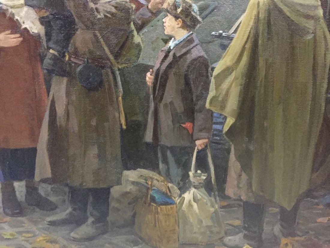 Oil painting We have returned Petukhov Vasily Afanasevich - 10