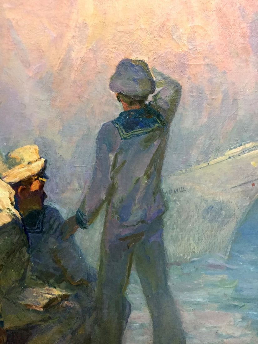 Oil painting Sails of our youth Pavlyuk Georgy Nikolaevich - 15