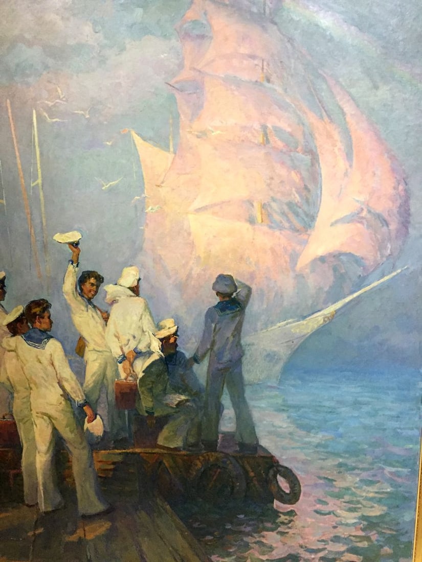 Oil painting Sails of our youth Pavlyuk Georgy Nikolaevich - 16