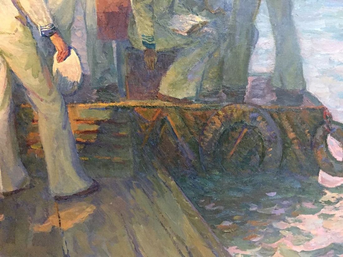 Oil painting Sails of our youth Pavlyuk Georgy Nikolaevich - 6