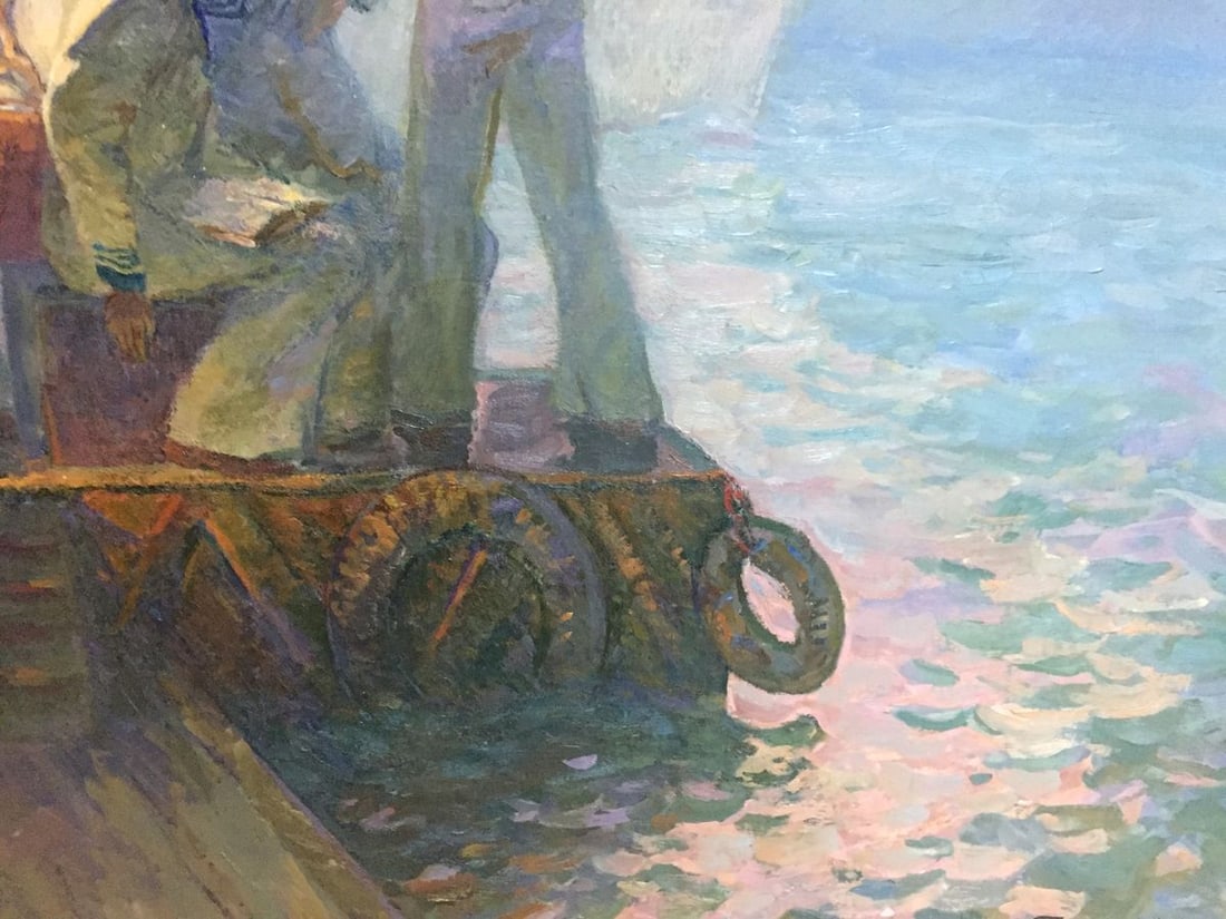 Oil painting Sails of our youth Pavlyuk Georgy Nikolaevich - 8