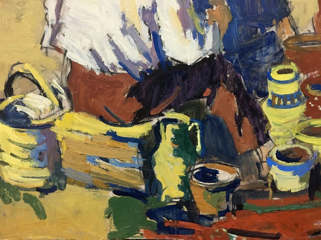 Oil painting On the market Pokulity Konstantin Ivanovich - 4