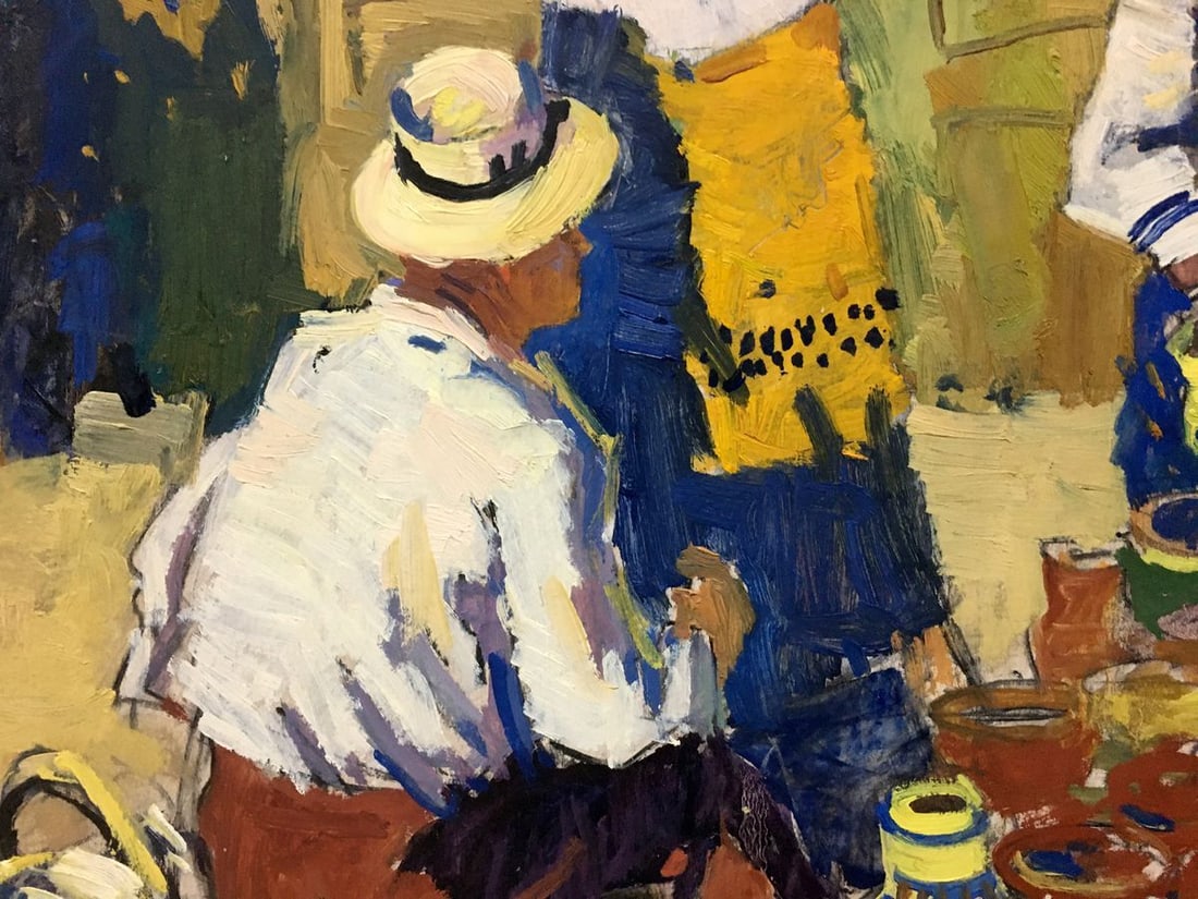 Oil painting On the market Pokulity Konstantin Ivanovich - 5