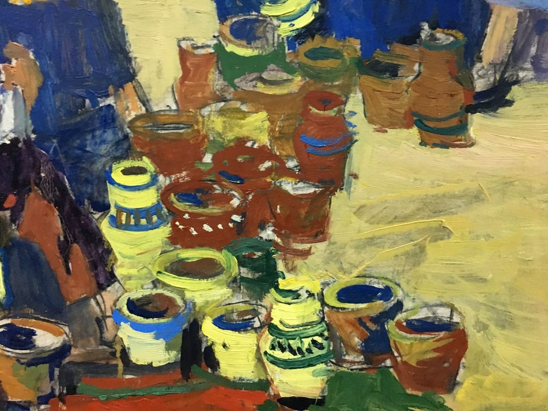 Oil painting On the market Pokulity Konstantin Ivanovich - 8