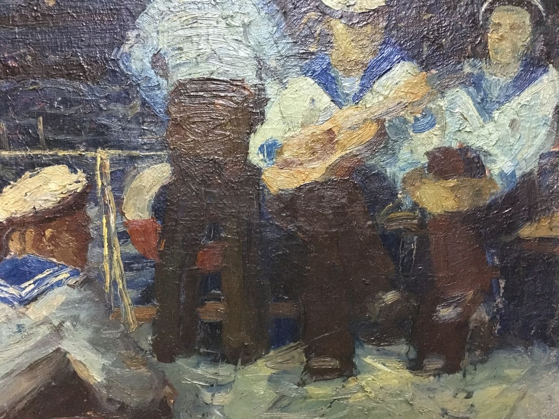 Oil painting Portrait of sailors Klepikov Nikolay Semenovich - 8