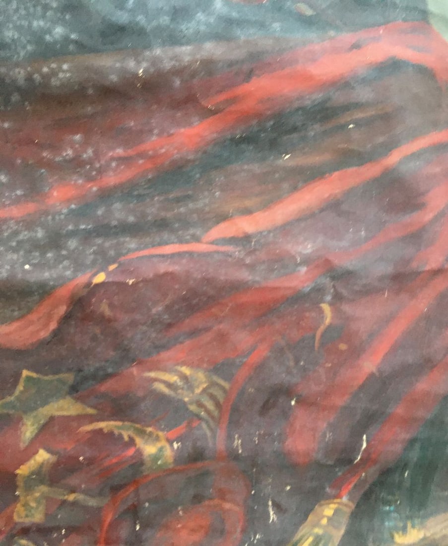 Oil painting Lenin on the podium - 6