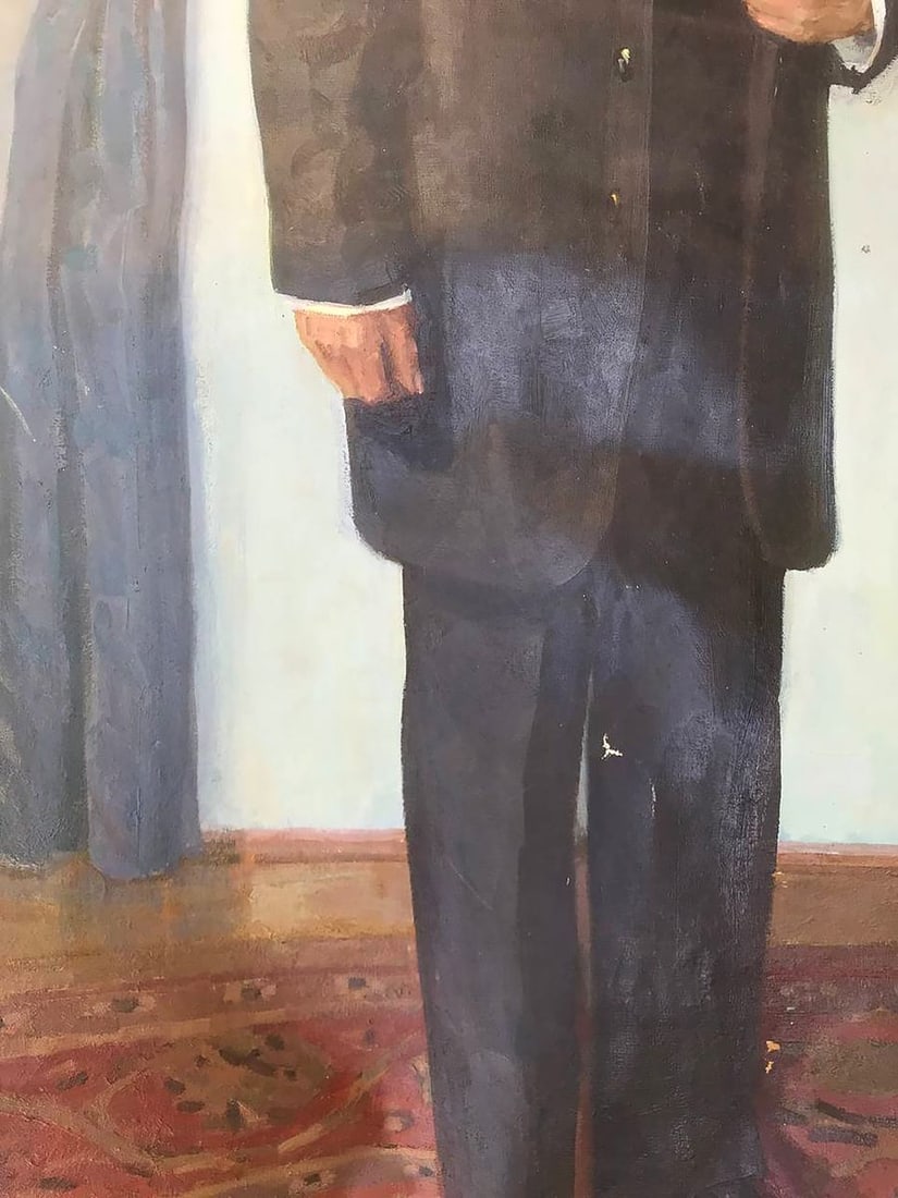 Oil painting Karl Marx Bilan Petr Ilyich - 6
