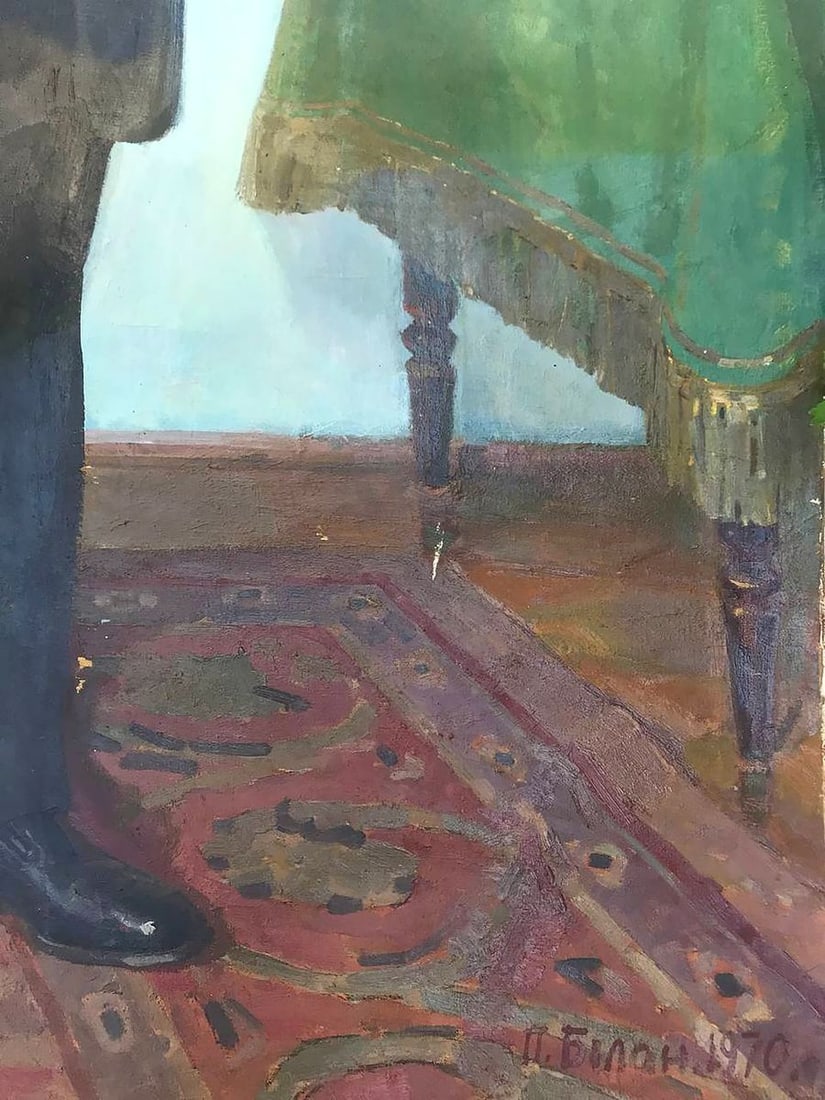 Oil painting Karl Marx Bilan Petr Ilyich - 9