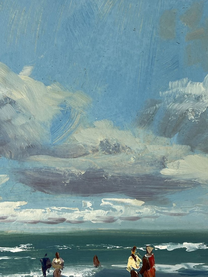 Oil painting Rain is coming over the sea Yuriy Suprunchuk - 4