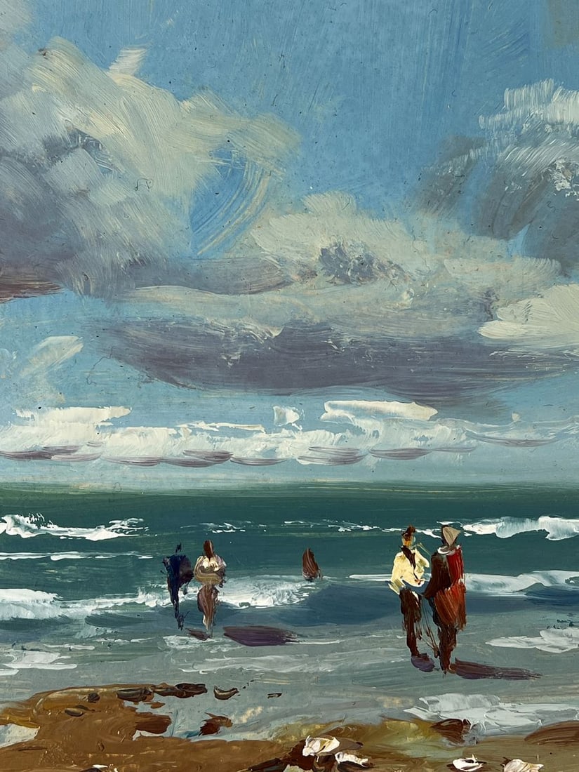 Oil painting Rain is coming over the sea Yuriy Suprunchuk - 5