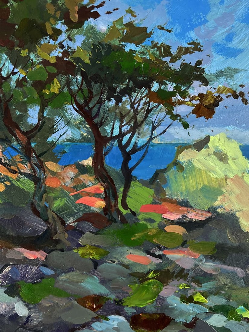 Oil painting Beautiful Sea View Yuriy Suprunchuk - 10