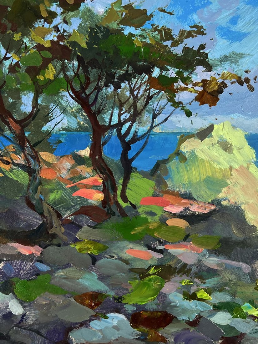 Oil painting Beautiful Sea View Yuriy Suprunchuk - 4
