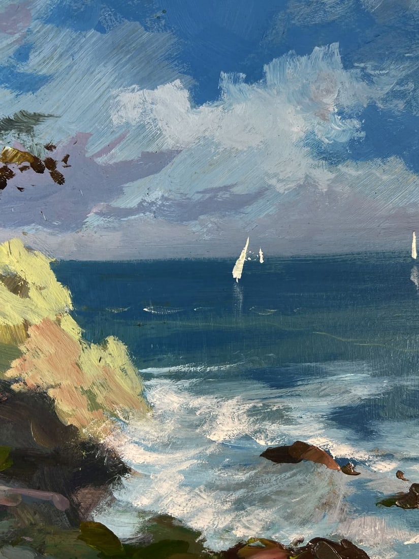 Oil painting Beautiful Sea View Yuriy Suprunchuk - 8