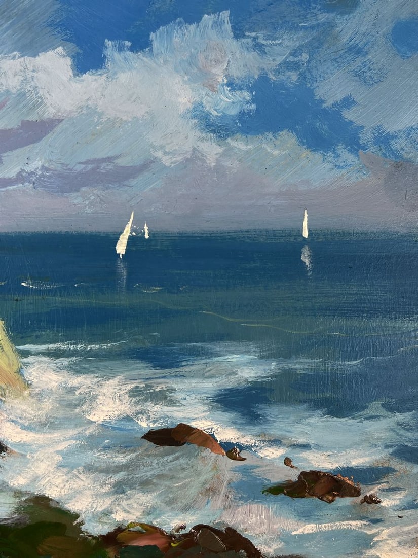 Oil painting Beautiful Sea View Yuriy Suprunchuk - 9