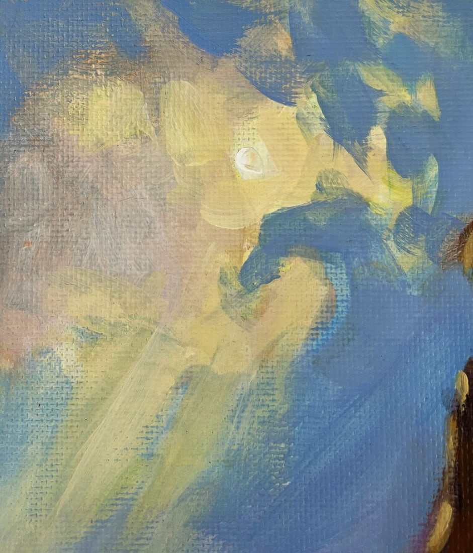 Acrylic painting Summer seashore Mykhailo Patskan - 5