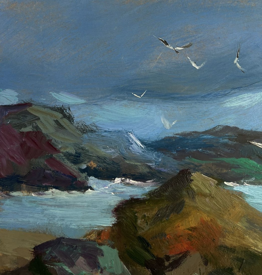 Oil painting A sea storm is approaching Yuriy Suprunchuk - 6