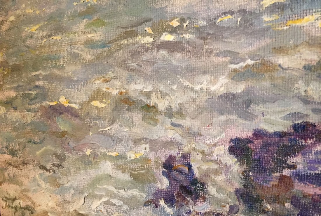 Oil painting Sea Gavdzinsky Albin Stanislavovich - 8