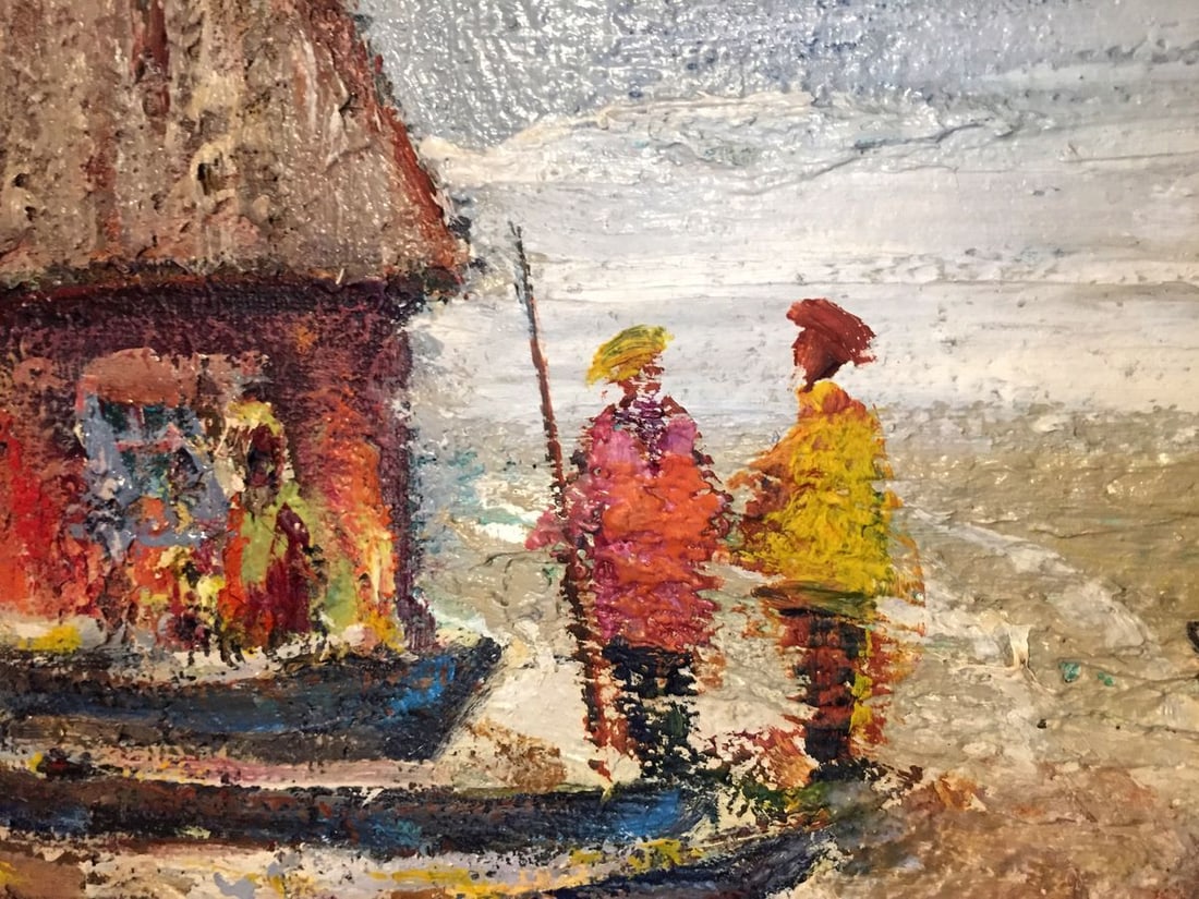 Oil painting Fishing boats Shary Anatoly Ivanovich - 7