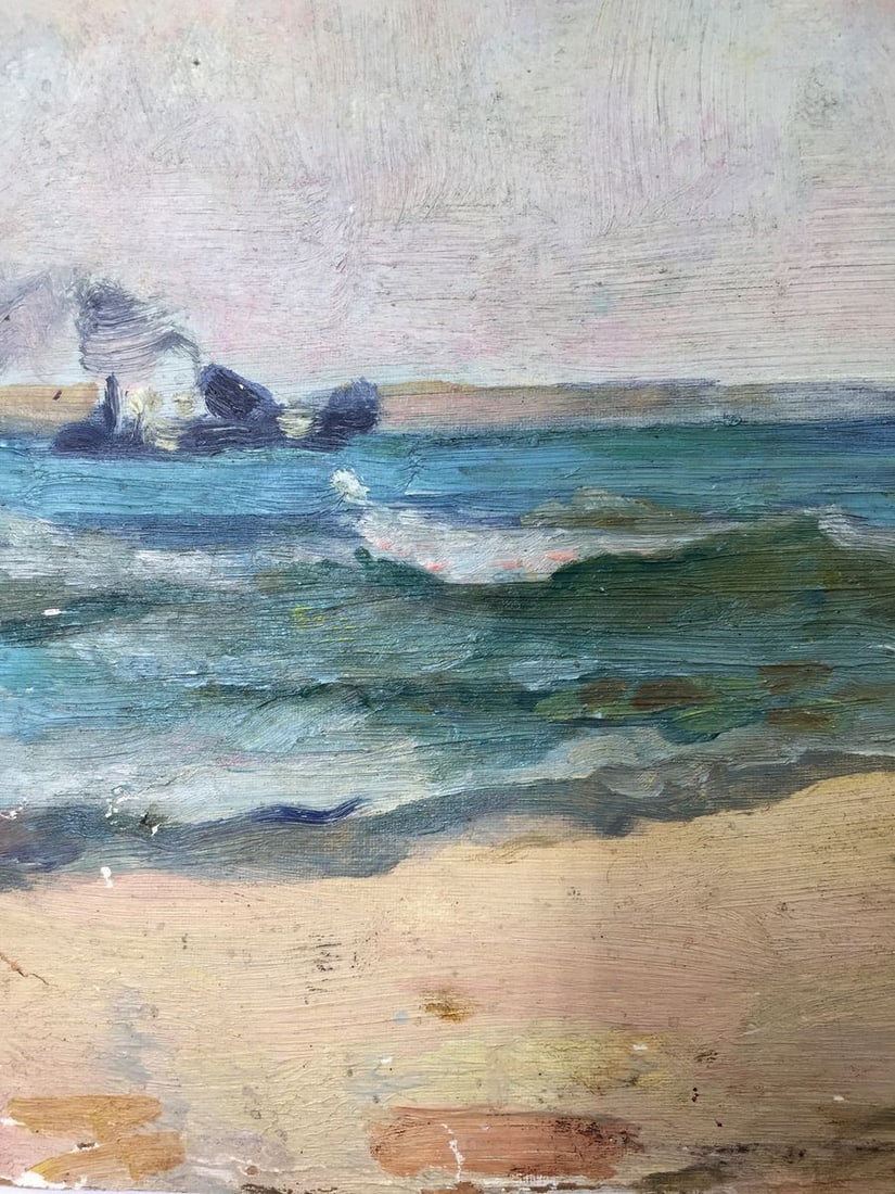 Oil painting Sea holiday Bespalov (Bezpalov) Ivan Nikolaevich - 3
