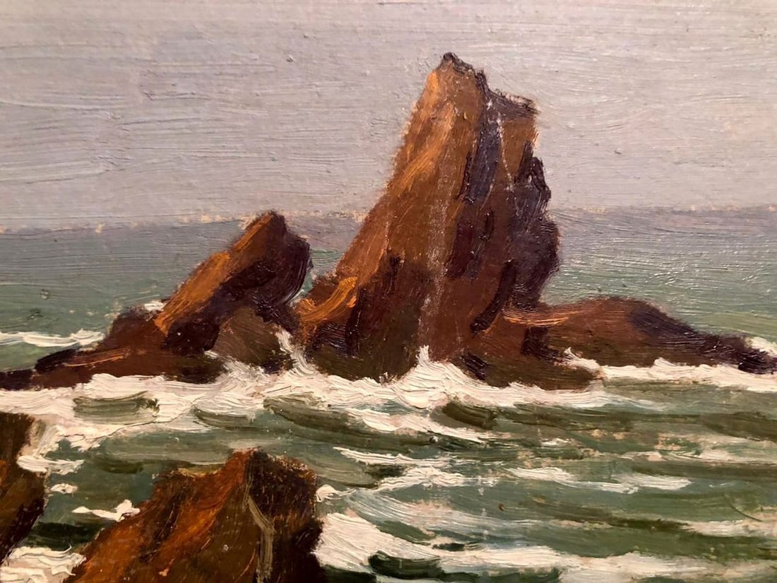 Oil painting Sea breeze Karmanov N. D. - 2