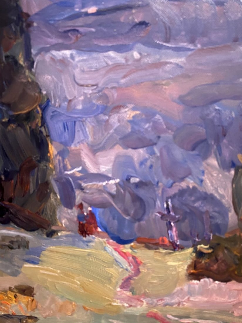 Oil painting Near the sea Leonid Chernov - 2