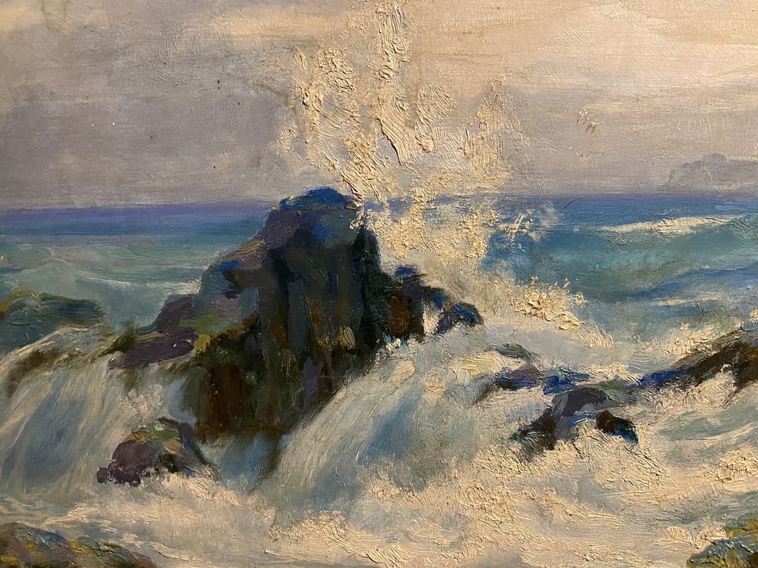 Oil painting Gurzuf K. P. Inzavicius - 3