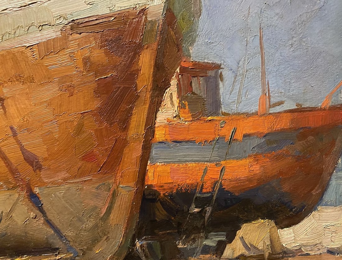 Oil painting On the shore Osipov Alexander - 3