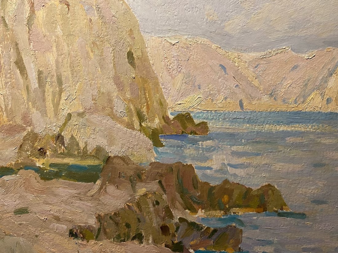 Oil painting Evening in Sudak Nikolai Bortnikov - 5