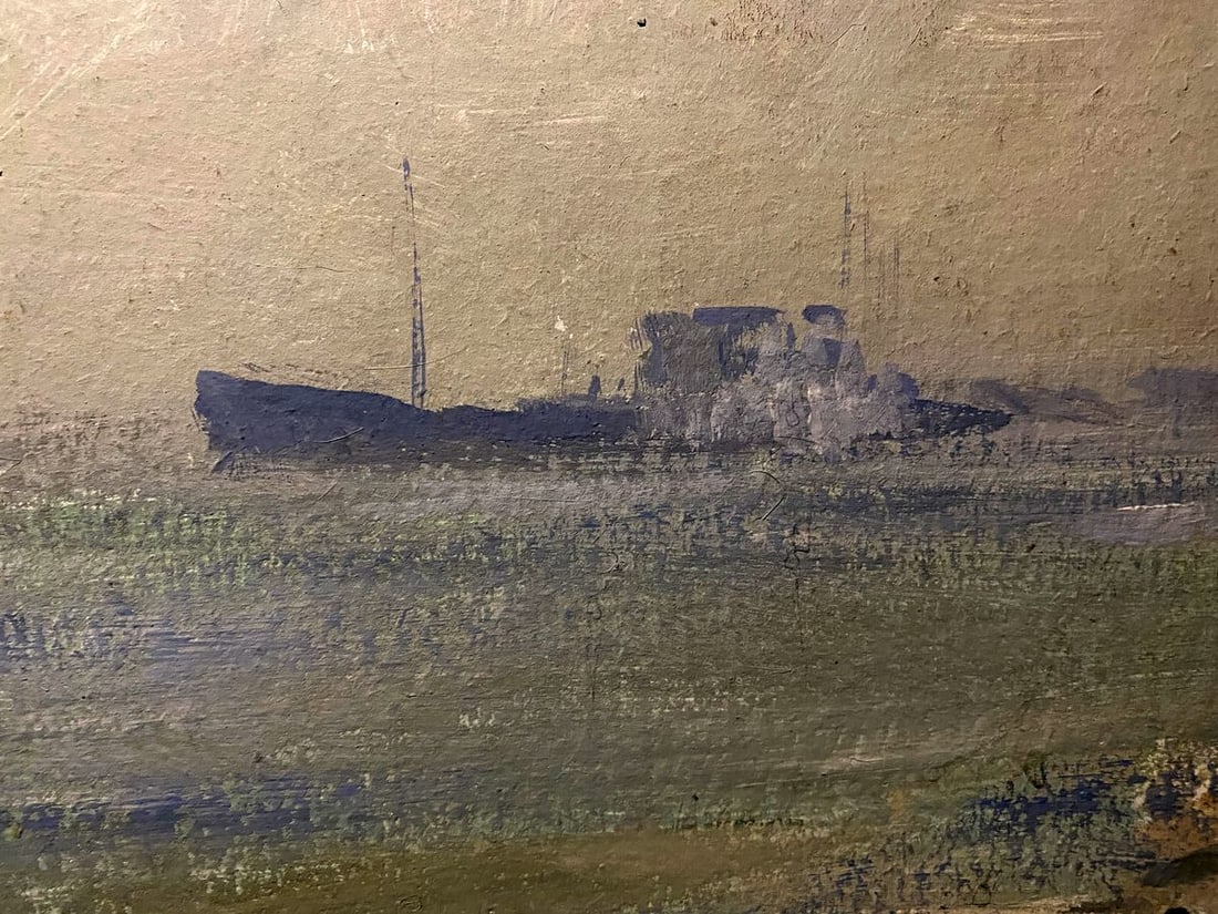Oil painting Sea shore Petro Sulymenko - 2