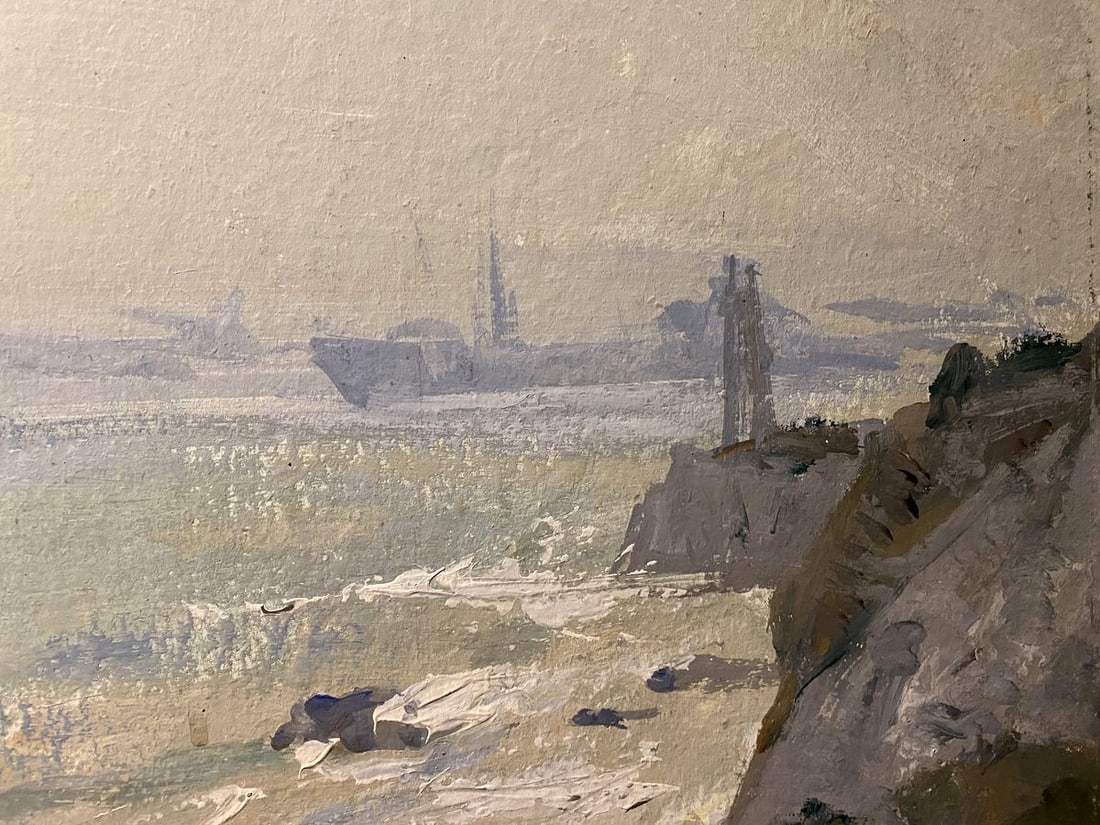 Oil painting Sea shore Petro Sulymenko - 3