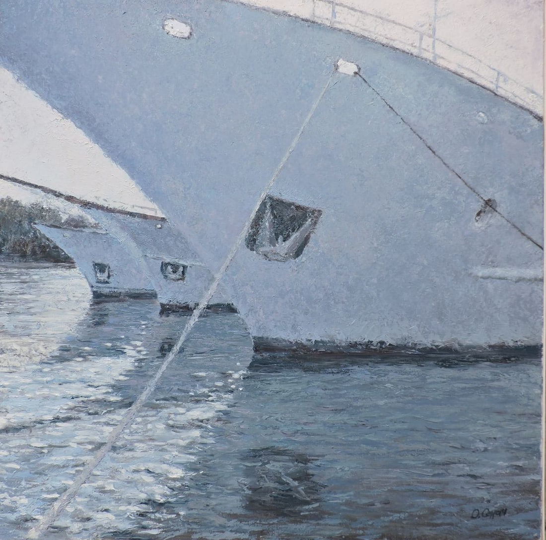 Oil painting Three chords Procach Olesia (1 of 1)