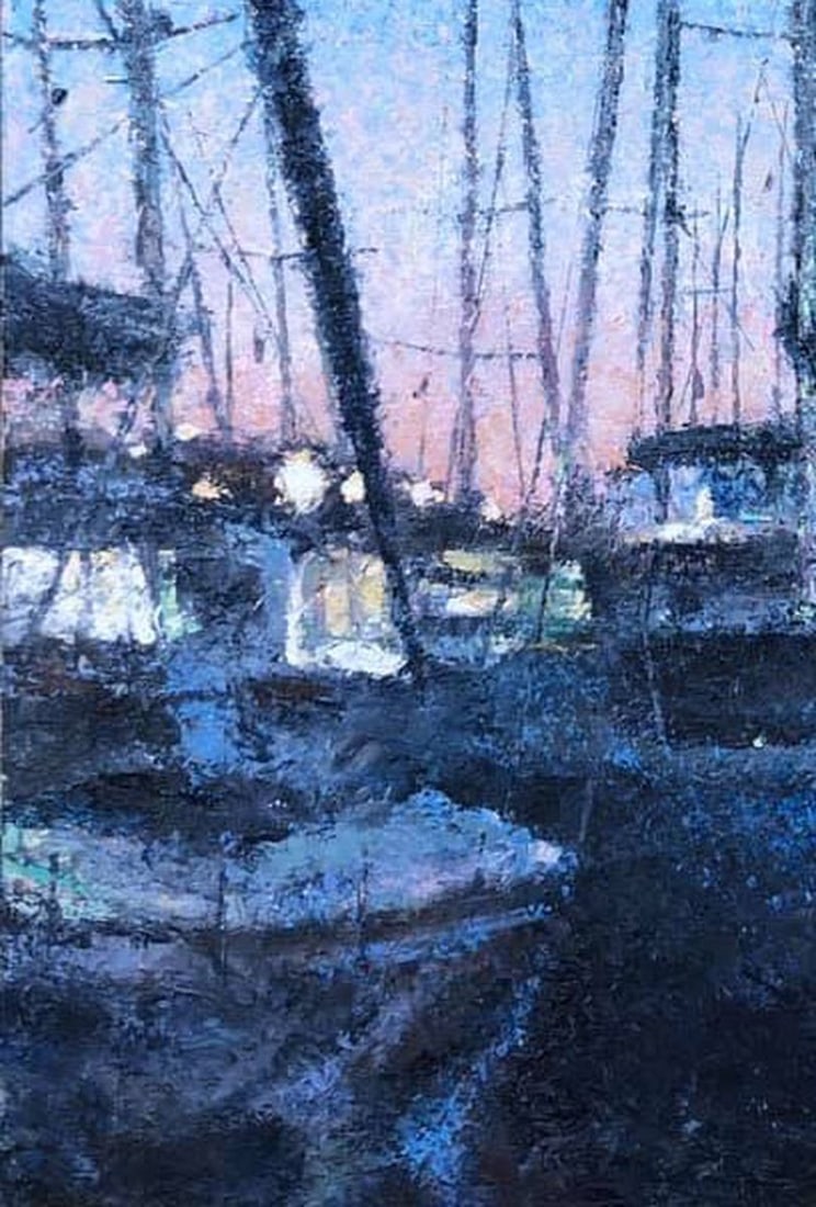 Oil painting In the cobweb mast Procach Olesia - 4