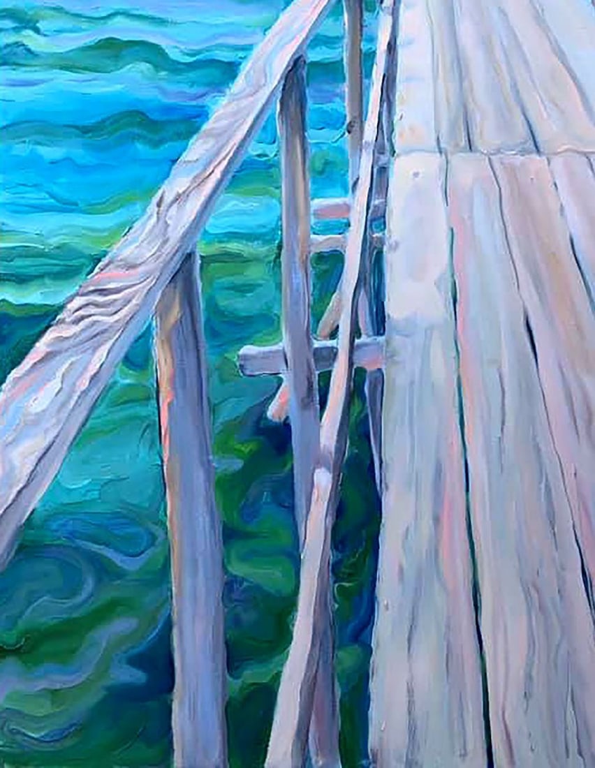 Oil painting The prospect of rest Procach Olesia - 4
