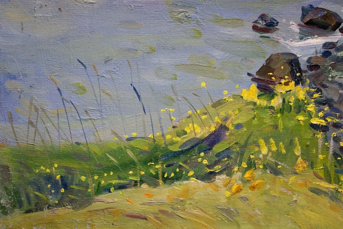 Oil painting By the sea Tyukha Ivan Andreevich - 2