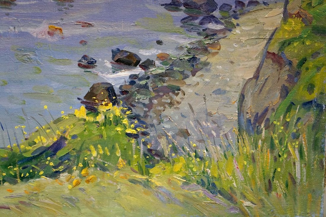 Oil painting By the sea Tyukha Ivan Andreevich - 5