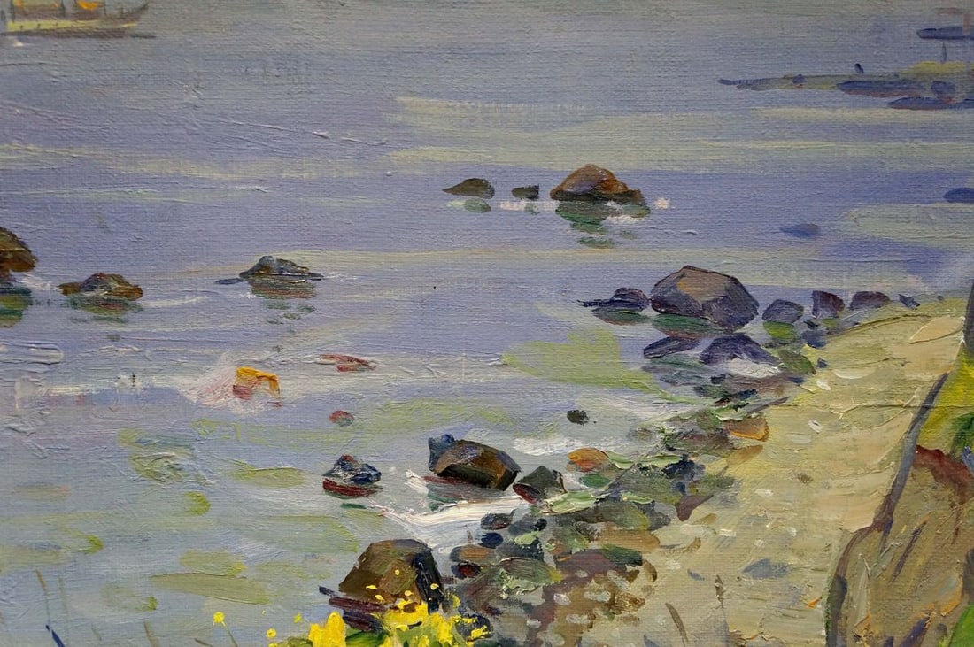 Oil painting By the sea Tyukha Ivan Andreevich - 6