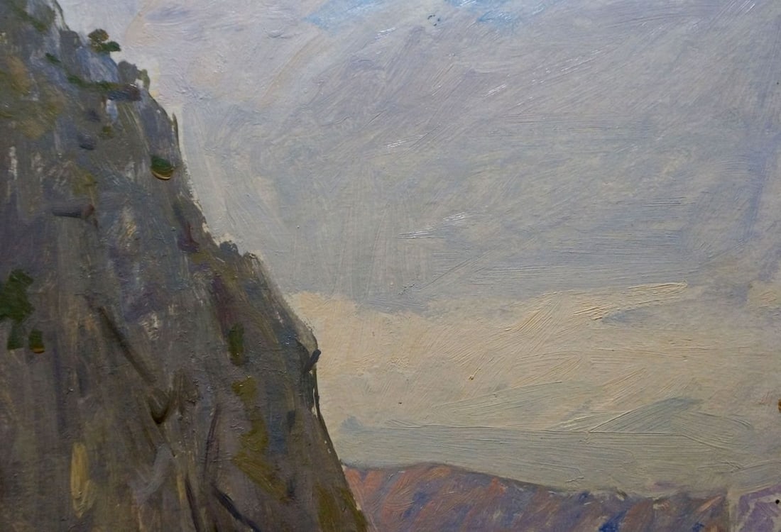 Oil painting Rocky coast Bakaev Sergey Ivanovich - 4