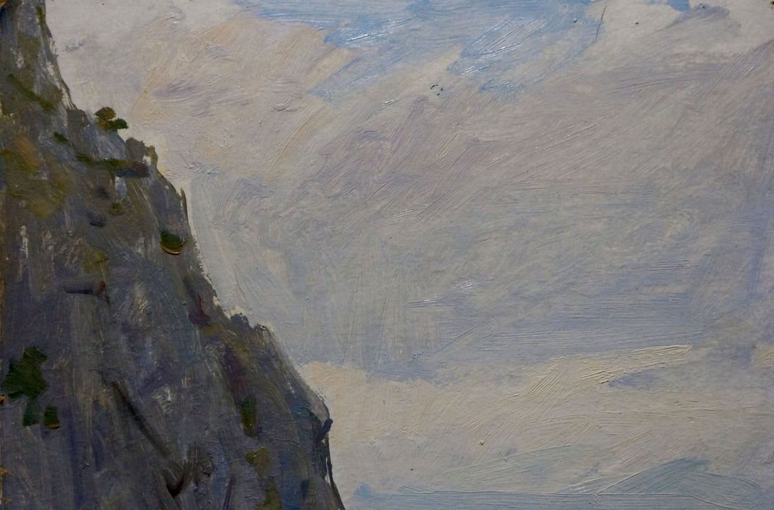 Oil painting Rocky coast Bakaev Sergey Ivanovich - 5