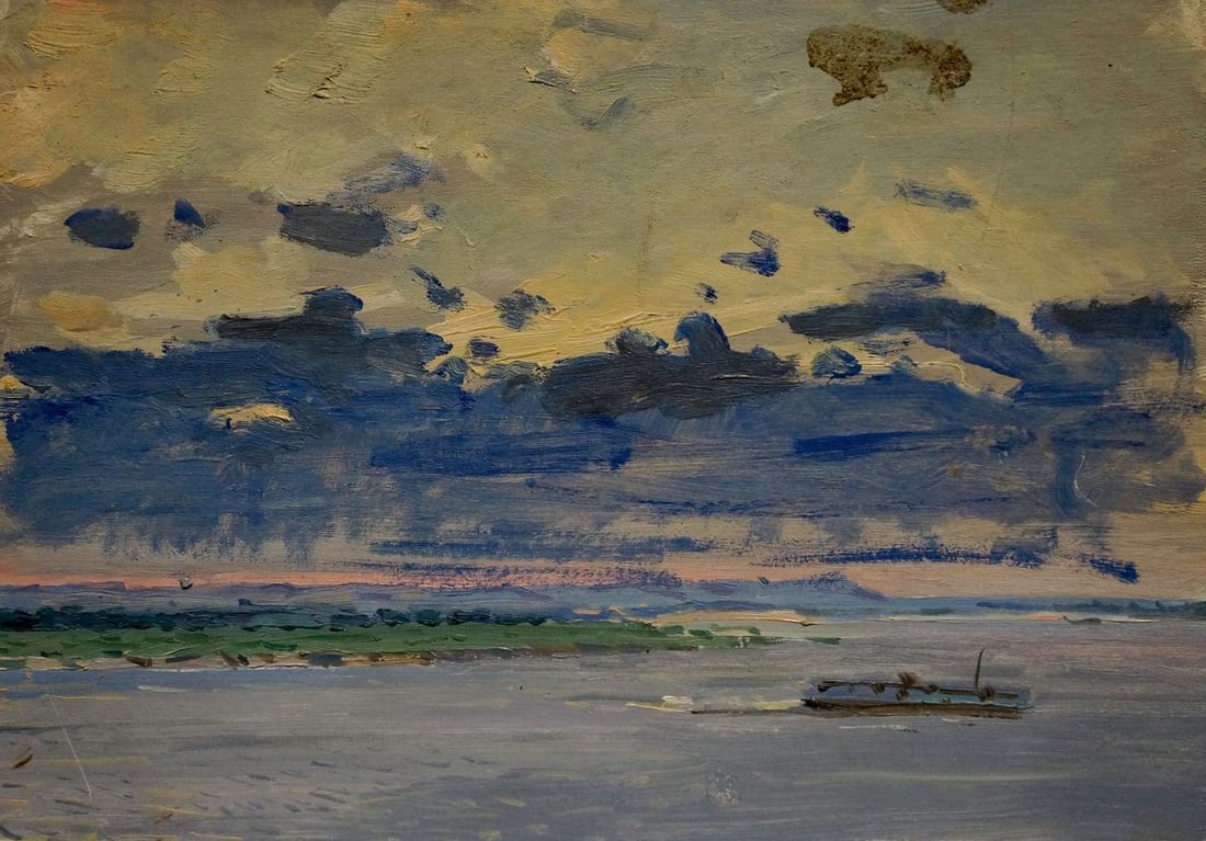 Oil painting After the rain Buryachok Nikolay Ivanovich (1 of 8)