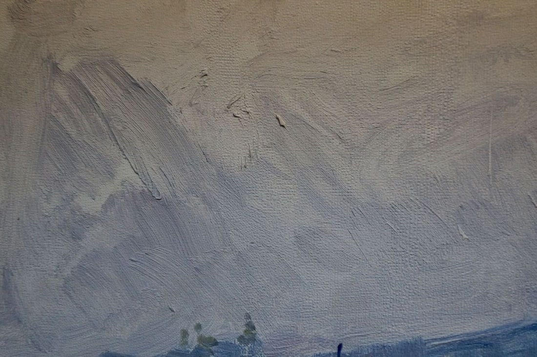 Oil painting In the port Belyak Vladimir Iosifovich - 3