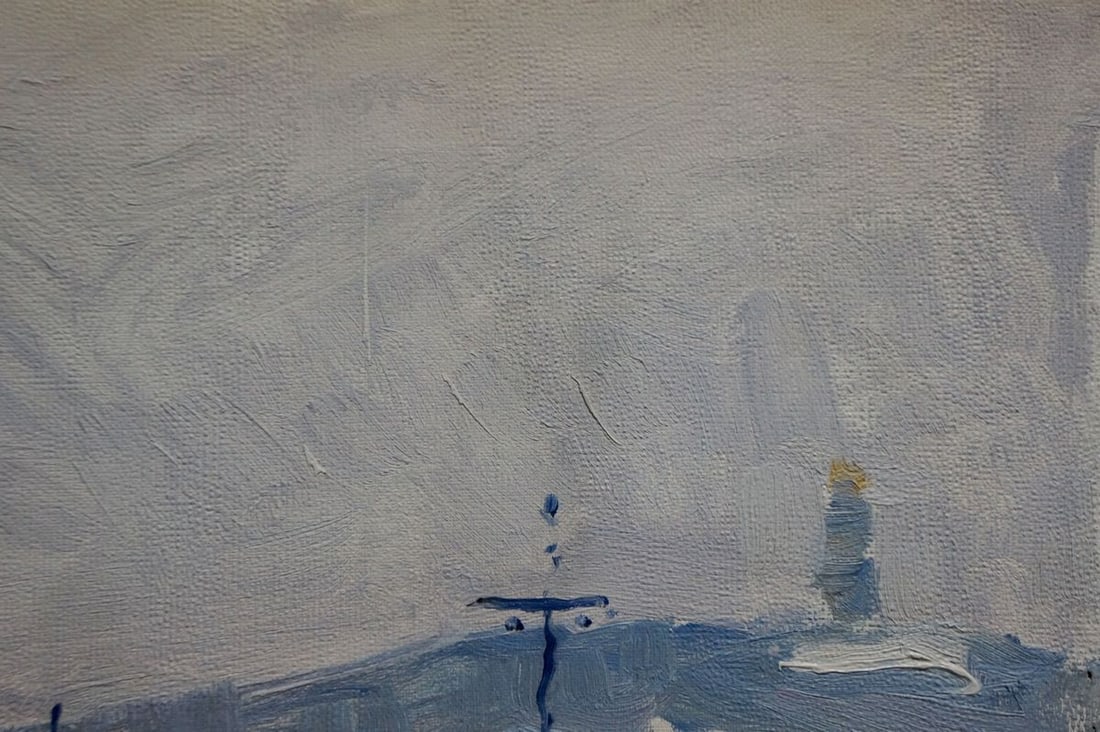 Oil painting In the port Belyak Vladimir Iosifovich - 4