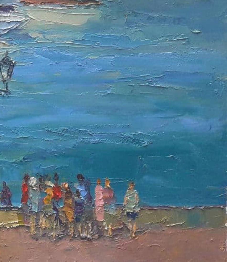 Oil painting Odessa Yachts Serdyuk Boris Petrovich - 11