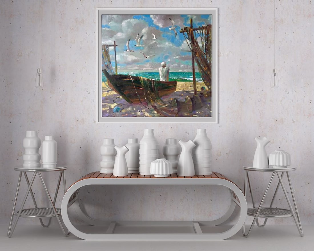 Oil painting Coast Anatoly Borisovich Tarabanov - 2